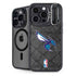 NBA Charlotte Hornets Dark Rust iPhone 14 Pro Kickstand Case
